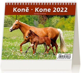 Kalendář stolní 2022 - MiniMax Koně/Kone Kalendář stolní 2022 - MiniMax Koně/Kone
