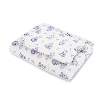 Bambusový set do postýlky Belisima Hippo 65/75 cm Bambusový set do postýlky Belisima Hippo 65/75 cm