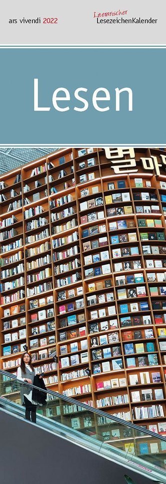 Lesezeichenkalender Lesen 2022