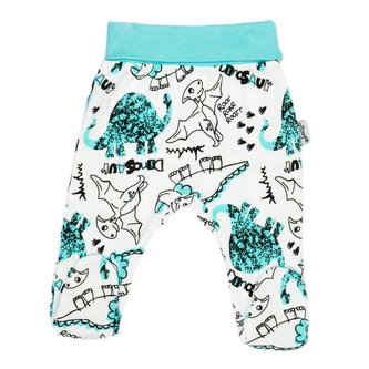 Kojenecké bavlněné polodupačky Nicol Dinosaur - velikost 62 (3-6m)