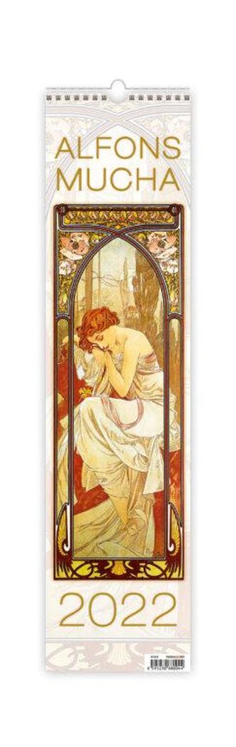 Kalendář nástěnný 2022 - Alfons Mucha/vázanka