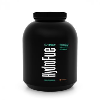 Protein HydroFue - GymBeam - jahoda - 2000 g Protein HydroFue - GymBeam - jahoda - 2000 g