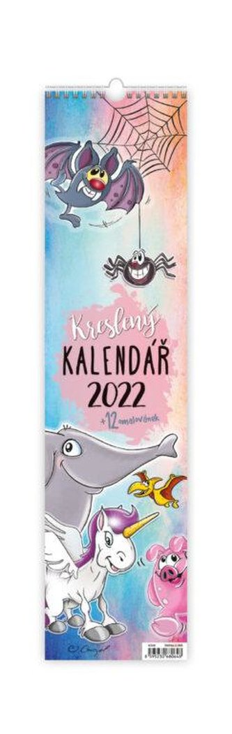 Kalendář nástěnný 2022 - Kreslený kalendář