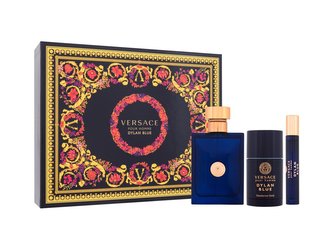 Versace Versace Pour Homme Dylan Blue - EDT 100 ml + tuhý deodorant 75 ml + EDT 10 ml man