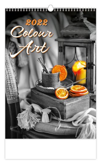 Kalendář nástěnný 2022 - Colour Art