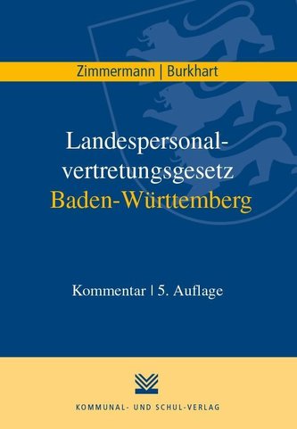 Zimmermann, A: Landespersonalvertretungsgesetz Ba.-Wü.