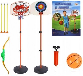 Zestaw do koszykówki + łuk