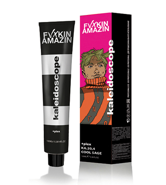 Fvxkin Amazin Kaleidoscope intenzivní oxidační barvící krém KA.20,4 Cool Sage 100ml