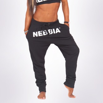 Dámské tepláky Pudlo Black - NEBBIA - Velikost M