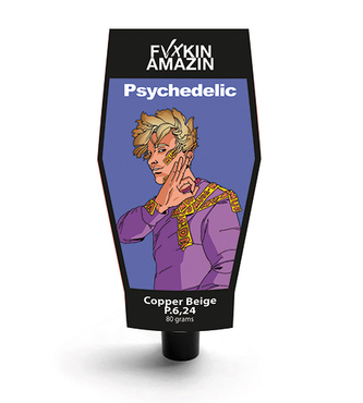 Fvxkin Amazin Psychedelic multichromatický zesvětlovací pigment P.6,24 Copper Beige 80g