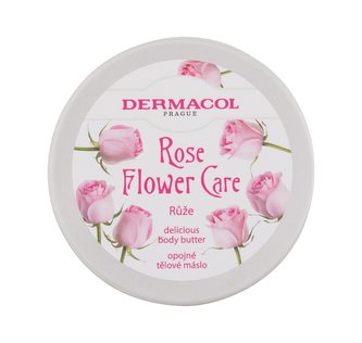 Dermacol Rose Flower Tělové máslo Care 75 ml pro ženy