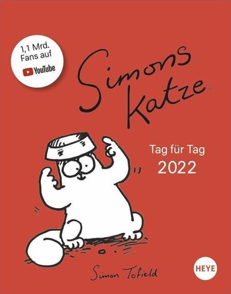 Simons Katze Tagesabreißkalender - Kalender 2022