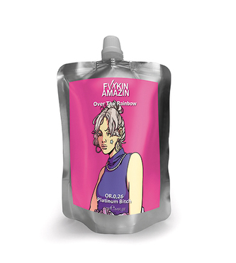 Fvxkin Amazin Over The Rainbow extra pigmentovaná vlasová maska OR.0,26 Platinum Bitch 200ml