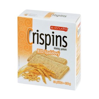 BIO Crispins špaldový chléb - EXTRUDO - 100 g