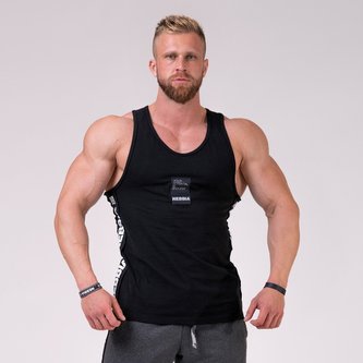 Tílko Lampas Black - NEBBIA - Velikost XXL