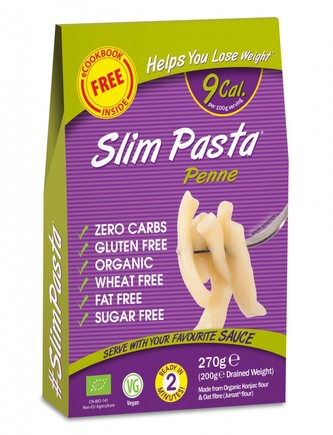 BIO Těstoviny Slim Pasta Penne 270 g - Slim Pasta