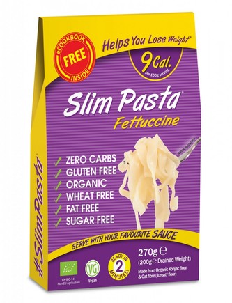 BIO Těstoviny Slim Pasta Fettucine 270 g - Slim Pasta