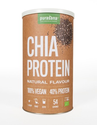 BIO Chia Protein - Purasana - přírodní - 400 g