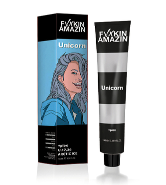 Fvxkin Amazin Unicorn pigmentovaný ultrazesvětlovač U.17,26 Arctic Ice 100ml