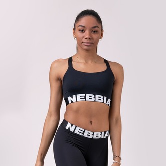 Sportovní podprsenka Lift Hero Sports Mini Black - NEBBIA - Velikost L