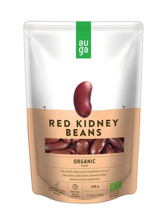 BIO Červená fazole ve slaném nálevu - Auga - 400 g