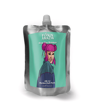 Fvxkin Amazin Over The Rainbow extra pigmentovaná vlasová maska OR.12 Barbie Doll Pink 200ml