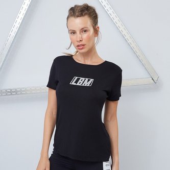 Dámské tričko Essentials Black - LABELLAMAFIA - Velikost L