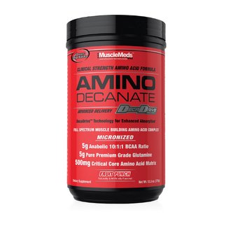Amino Decanate - MuscleMeds - ovocný punč - 378 g