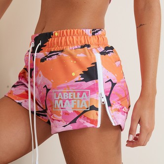 Dámské šortky Camo - LABELLAMAFIA - Velikost M