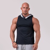 Tílko Hooded Black - NEBBIA - Velikost M