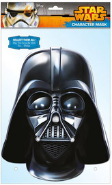 Papírová maska na tvář Star Wars|Hvězdné Války: Darth Vader (22 x 36 cm)