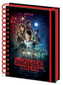 A5 blok - zápisník Stranger Things: One Sheet (14,8 x 21 cm) kroužková vazba