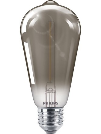 Vintage LED žárovka E27 ST64 2,3W 100lm 1800K nestmívatelná, smoky