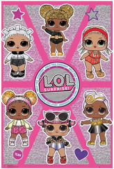 Plakát LOL Surprise: Fiercest (61 x 91,5 cm)