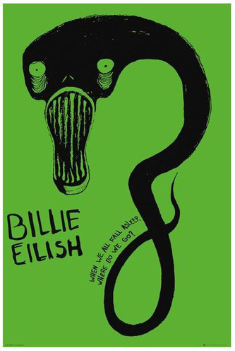 Plakát Billie Eilish: Ghoul (61 x 91,5 cm)