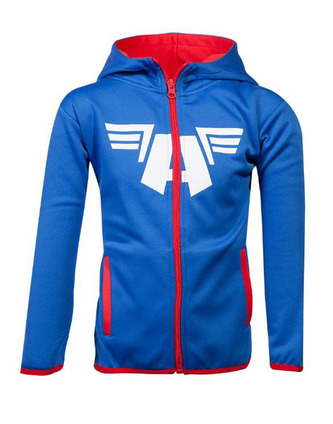 Dětská mikina Marvel s kapucí: Captain America (výška 134-140 cm)