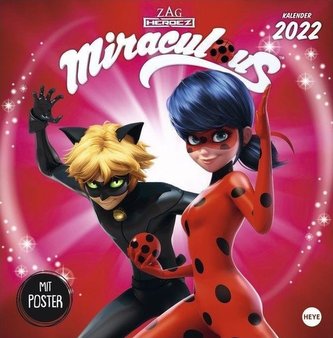 Miraculous Broschur Kalender 2022