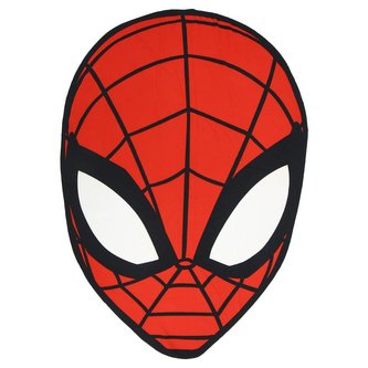 Ručník - 2D plážová osuška Marvel|Spiderman: Face (61 x 130 cm) polyester