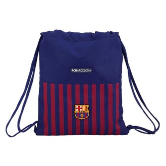 Batoh pytlík gym bag FC Barcelona: vzor 11829 (35 x 40 cm) modrý polyester