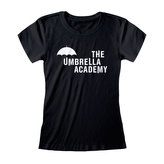 Dámské tričko The Umbrella Academy: Logo (L) černá bavlna