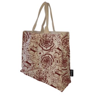 Shopping taška na rameno Harry Potter: Erb Bradavic - Hogwarts (48 x 44 cm)