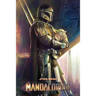 Plakát Star Wars|Hvězdné války: The Mandalorian Clan Of Two (61 x 91,5 cm)