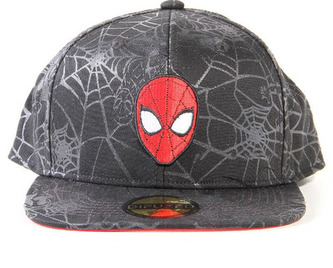 Čepice snapback - kšiltovka Marvel: Spiderman maska (nastavitelná)