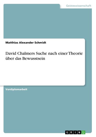 David Chalmers Suche nach einer Theorie über das Bewusstsein
