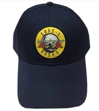 Kšiltovka Guns n'Roses: Circle Logo (nastavitelná) modrá
