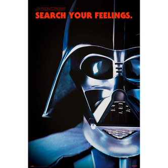 Plakát Star Wars|Hvězdné války: Darth Vader - 40 Years Empire Strikes Back (61 x 91,5 cm) 150 g