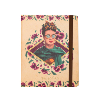 Poznámkový blok Frida Kahlo: Glasses (A5 14,8 x 21,0 cm)