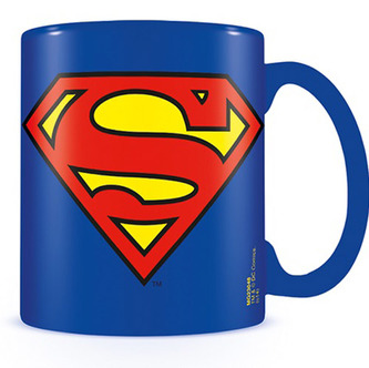 Keramický hrnek DC Comics|Superman: Logo (objem 315 ml) modrý