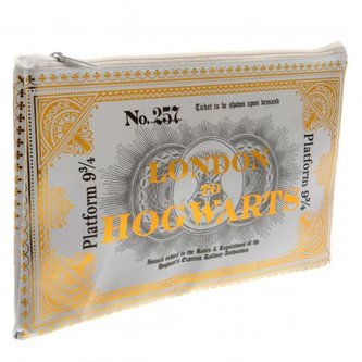 Školní penál na psací potřeby Harry Potter: Lístek expresu do Bradavic (21,5 x 7 cm)