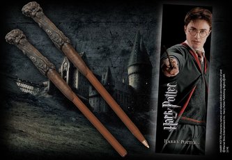 Inkoustová propiska Harry Potter se záložkou (délka 16 cm)